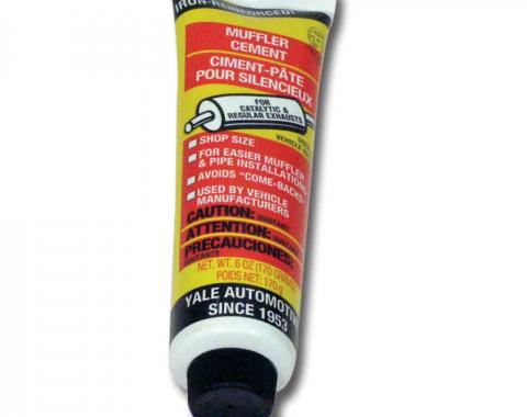 Corvette Exhaust Pipe Sealer, 6 Oz Tube, 1953-1982