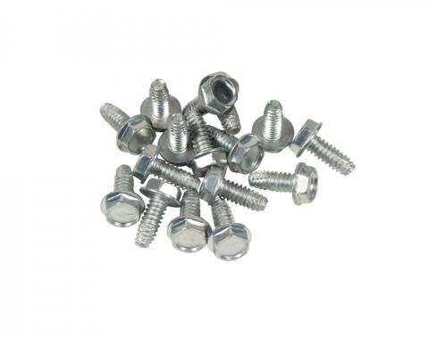 Corvette Hubcap Spinner Screws, 16 Piece Set, 1964