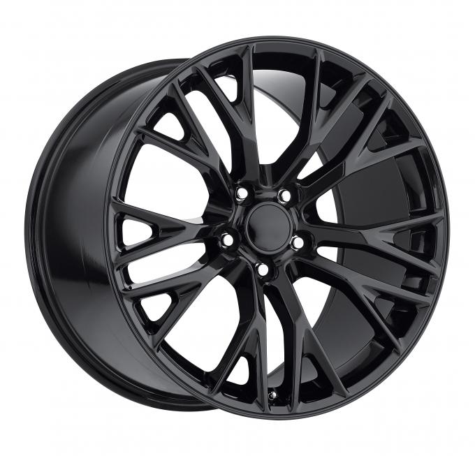 Corvette C7 Z06 Wheel Set, Gloss Black, 2005-2016