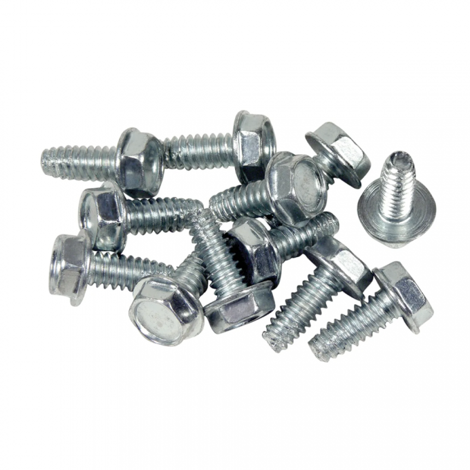 Corvette Hubcap Spinner Screws, 12 Piece Except 64, 1963-1965