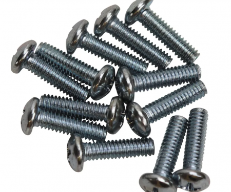 Corvette Taillight Lens Screws, 12 Piece Set, 1968-1969