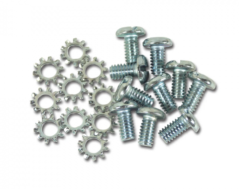 Corvette Timing Chain Cover Screws, 10 Piece, 1955-1961