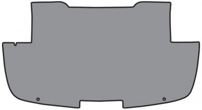 ACC 1961-1962 Chevrolet Corvette Trunk Mat Tuxedo