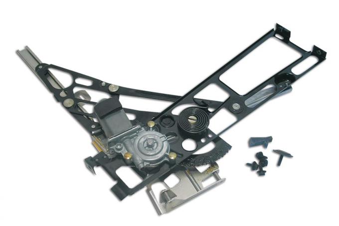 Corvette Power Window Regulator, Right with Motor, 1984-1996