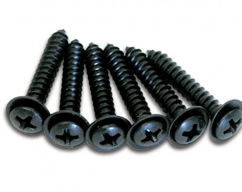 Corvette Dash Pad Screws, 6 Piece Set, 1968-1977