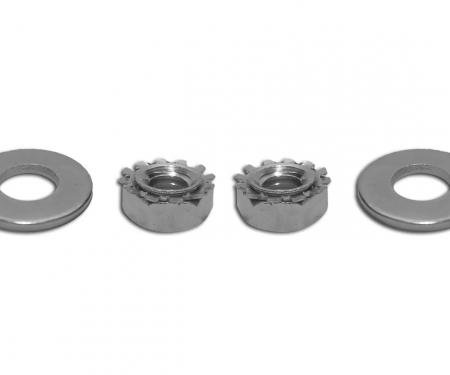 Corvette Hardtop Rear Bolt / Nut / Washer, 4 Piece Set, 1963-1975