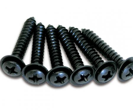 Corvette Dash Pad Screws, 6 Piece Set, 1968-1977