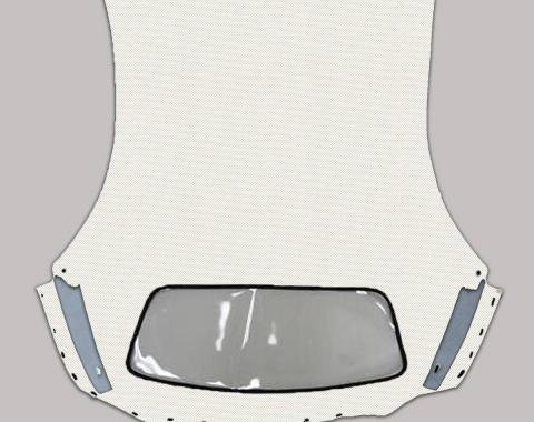 Kee Auto Top CD1090WC21SP Convertible Top - Off white, Vinyl, Direct Fit