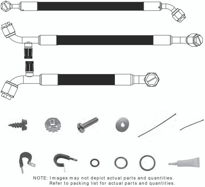 Vintage Air 1977-82 Corvette SureFit™ Reduced Barrier Standard Hose Kit 526780