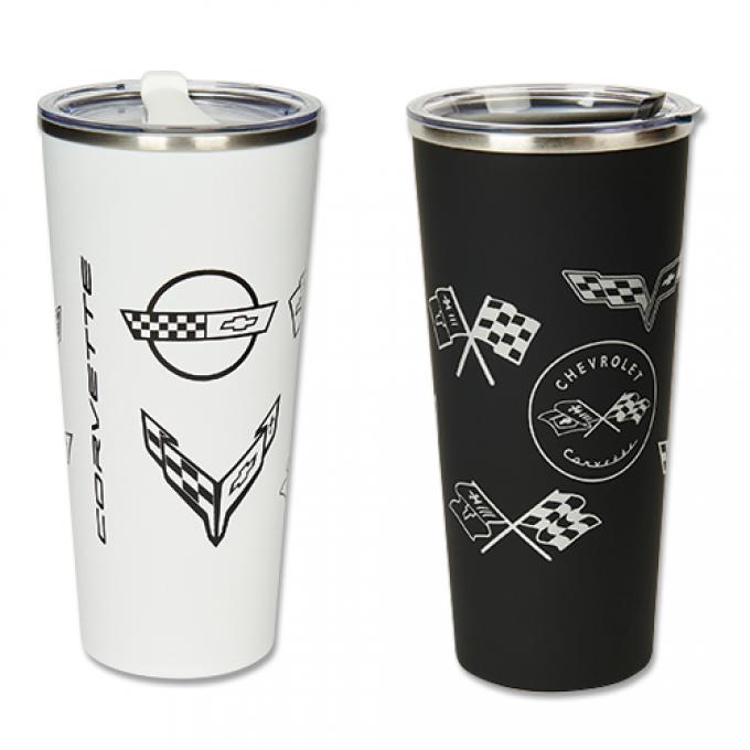 Corvette Generations Stainless Steel Tumbler