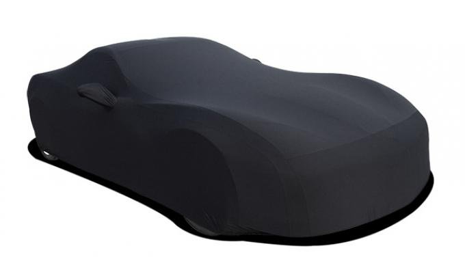 Corvette Car Cover, Onyx Satin Indoor, Black, 1997-2004