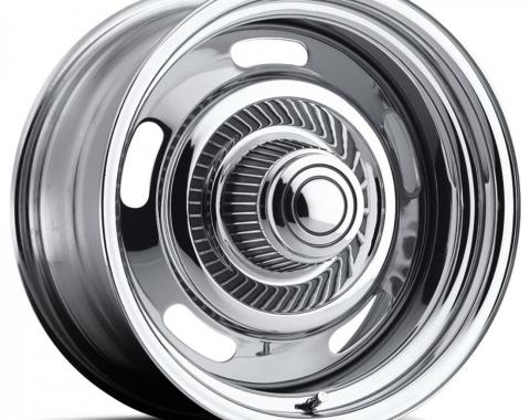 Corvette Rallye Wheel, Chrome 15X8, 1969-1982