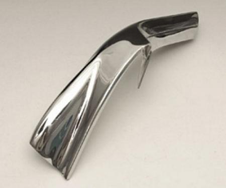 Corvette Lower Bumper Guard, Left Front, 1970-1972