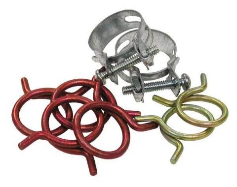 Corvette Hose Clamp Kit, 327, 1963-1968 Early