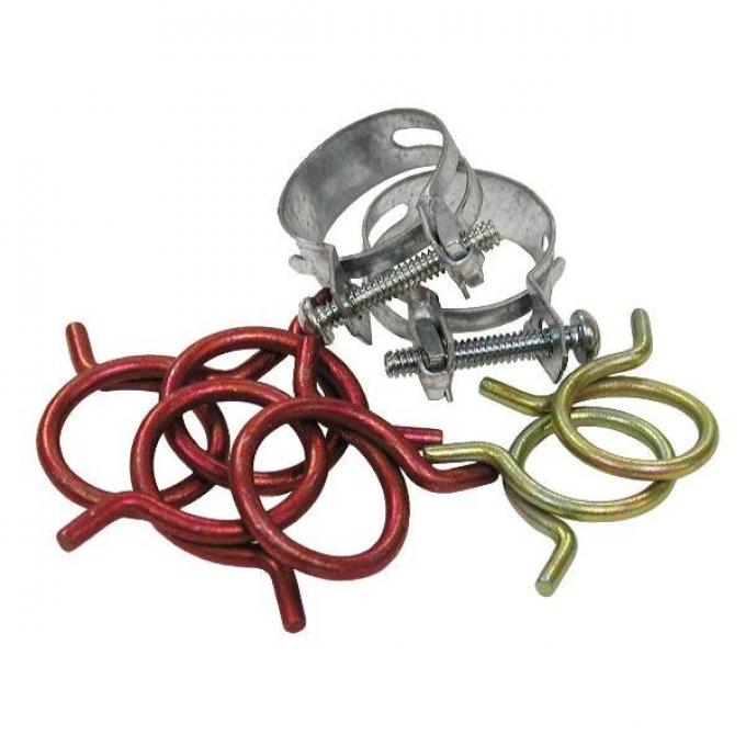 Corvette Hose Clamp Kit, 327, 1963-1968 Early