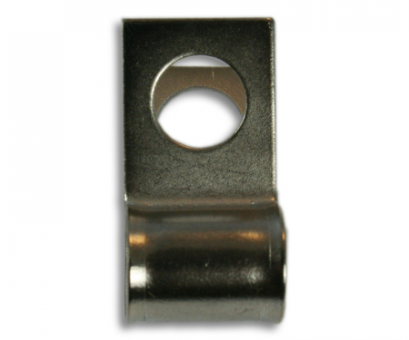 Brake & Fuel Line Clamp, 1/4" Line Clip 1/4" Bolt Hole