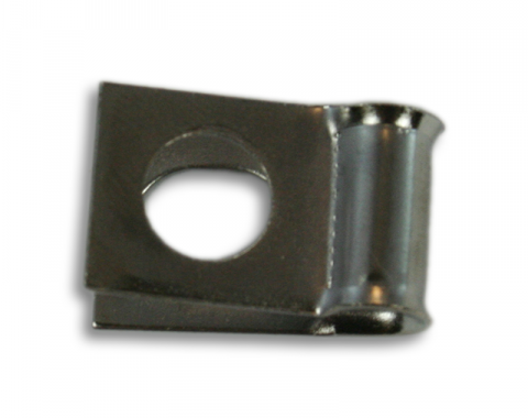 Brake & Fuel Line Clamp, 3/8" Line Clip 1/4" Bolt Hole