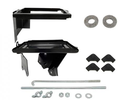 Corvette Battery Tray Kit, without Air Conditioning, 1963-1965