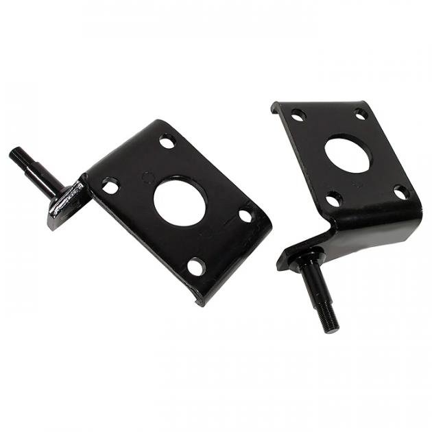 Corvette Rear Spring Shock Plates, Lower, 19601962 Motor City Vettes