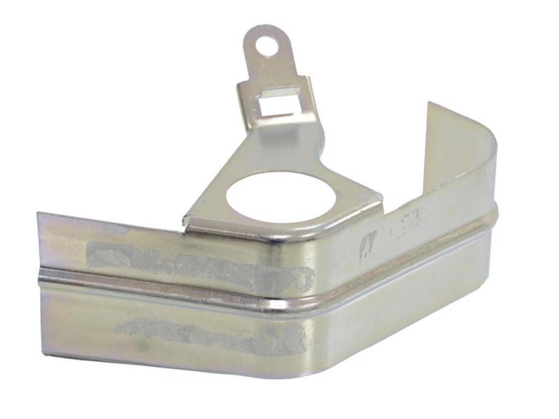 Corvette Spark Plug Heat Shield, with Hole Left Front, 19681976