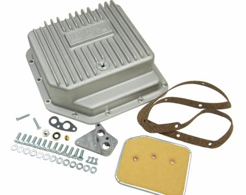 B&M Hi-Tek Deep Transmission Pan, Aluminum 30280