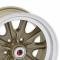 Legendary Wheels 1964-1973 Ford Mustang 15 X 7 Legendary HB45 Alloy Wheel, 5 on 4.5 BP, 4.25 BS, 5 Lug, Gold Haze LW90-50754F