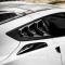 GlassSkinz 2014-19 Corvette Bakkdraft Rear Window Valance / Louver C7BAKKDRAFT | Carbon Flash GAR