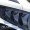 GlassSkinz 2014-19 Corvette Bakkdraft Quarter Louvers C7BAKKDRAFT-QTR WINDOW | Matte Black MB