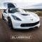 GlassSkinz 2014-19 Corvette Bakkdraft Rear Window Valance / Louver C7BAKKDRAFT | Arctic White G8G