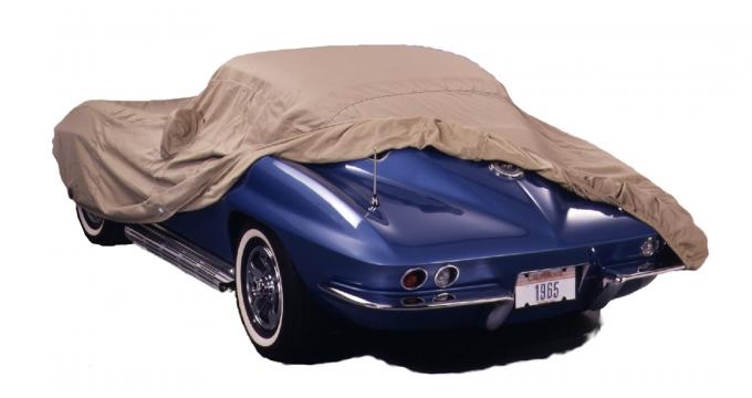 Covercraft 1963-1967 Chevrolet Corvette Custom Fit Car Covers, Tan Flannel Tan C19TF