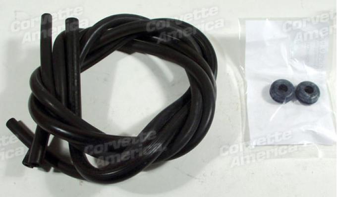 Corvette Washer Hose Set, with Air Conditioning or 396, 1963-1967