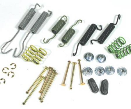 Corvette Front Brake Shoe Hardware Kit, 1963-1964