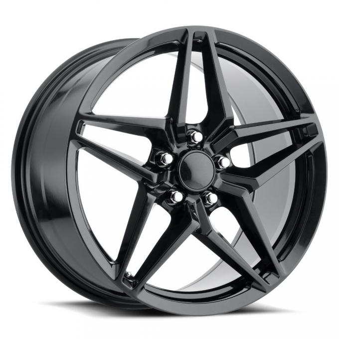 Factory Reproductions Corvette ZR1 Wheels 19X10 5X4.75 +40 HB 70.3 C7 ZR1 Carbon Black With Cap FR Series 29 29910403420