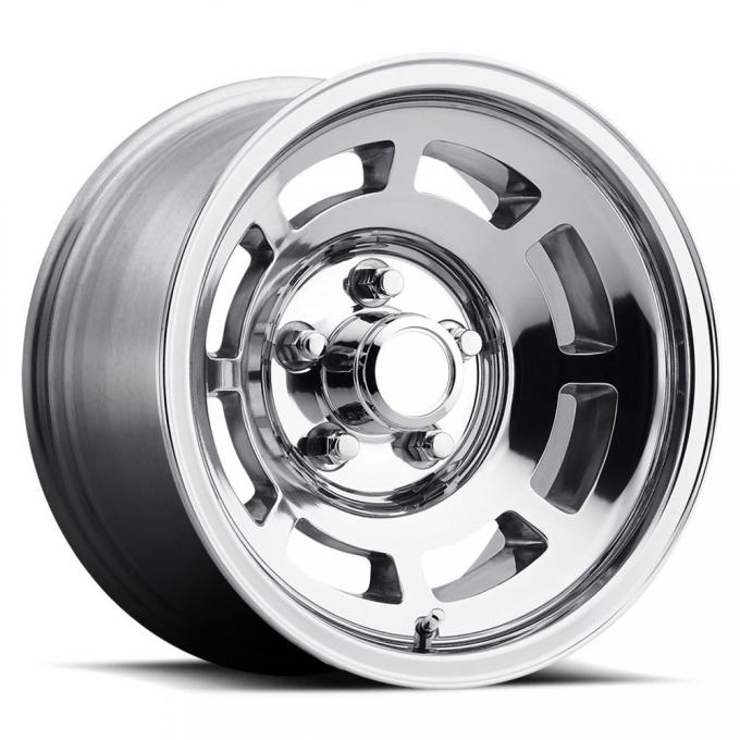 Factory Reproductions YJ8 Corvette Wheels 15X8 5X4.75 -13 HB 71.3 Corvette YJ8 76-82 Polished With Chrome Cap & Lugnuts FR Series 23 23580133411