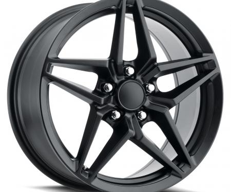 Factory Reproductions Corvette ZR1 Wheels 19X10 5X4.75 +40 HB 70.3 C7 ZR1 Satin Black With Cap FR Series 29 29910403403