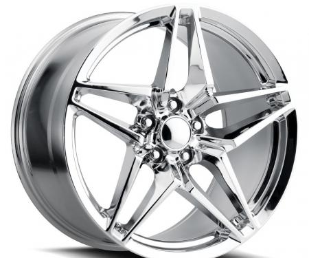 Factory Reproductions Corvette ZR1 Wheels 19X10 5X4.75 +40 HB 70.3 C7 ZR1 Chrome With Cap FR Series 29 29910403401