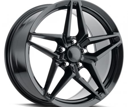 Factory Reproductions Corvette ZR1 Wheels 20X12 5X4.75 +59 HB 70.3 C7 ZR1 Carbon Black With Cap FR Series 29 29012593420