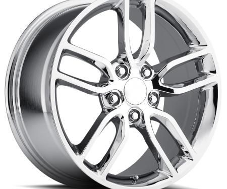 Factory Reproductions C7 Corvette Wheels 20X10 5X4.75 +56 HB 70.3 2015 Corvette Style 26 Z51 Chrome With Cap FR Series 26 26010563401