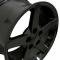 Corvette 17 X 8.5 C6 Style Reproduction Wheel, Black, 1988-2004