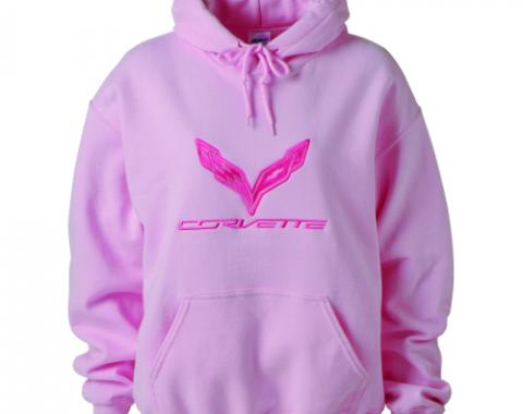 Ladies C7 Corvette Hooded Sweatshirt