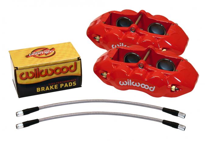 Wilwood Brakes 1965-1982 Chevrolet Corvette D8-4 Front Replacement Caliper Kit 140-10789-R