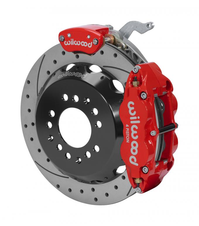 Wilwood Brakes 1988-1996 Chevrolet Corvette Forged Narrow Superlite 4R-MC4 Big Brake Rear Parking Brake Kit 140-14883-DR