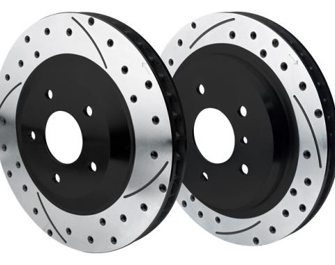Wilwood Brakes 1997-2013 Chevrolet Corvette Promatrix Front and Rear Replacement Rotor Kit 140-9336-D