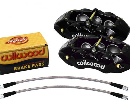 Wilwood Brakes 1965-1982 Chevrolet Corvette D8-6 Front Replacement Caliper Kit 140-11857-BK