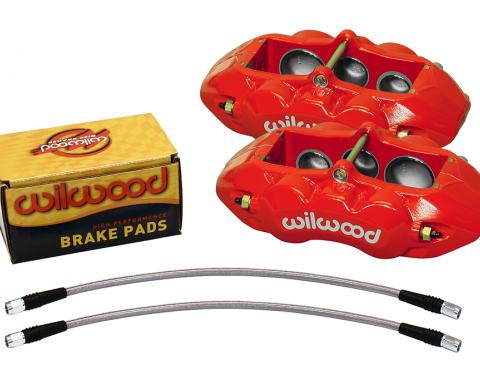 Wilwood Brakes 1965-1982 Chevrolet Corvette D8-6 Front Replacement Caliper Kit 140-11857-R