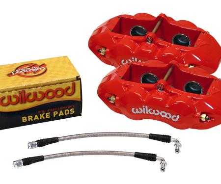 Wilwood Brakes 1965-1982 Chevrolet Corvette D8-4 Rear Replacement Caliper Kit 140-10790-R