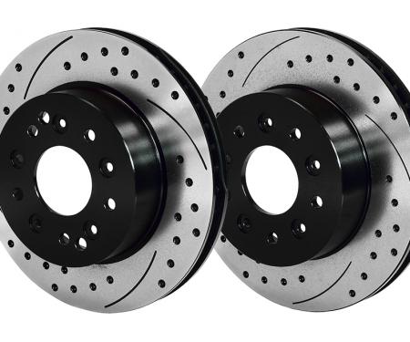 Wilwood Brakes 1965-1982 Chevrolet Corvette Promatrix Front and Rear Replacement Rotor Kit 140-11727-D