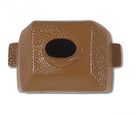 Corvette America 1970-1972 Chevrolet Corvette Inside Mirror Bracket Cover Dark Saddle 26823