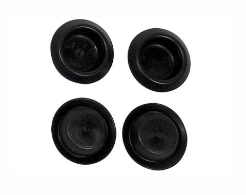 Corvette Headlight Bucket Hole Plug Set, 4 Piece, 1963-1967