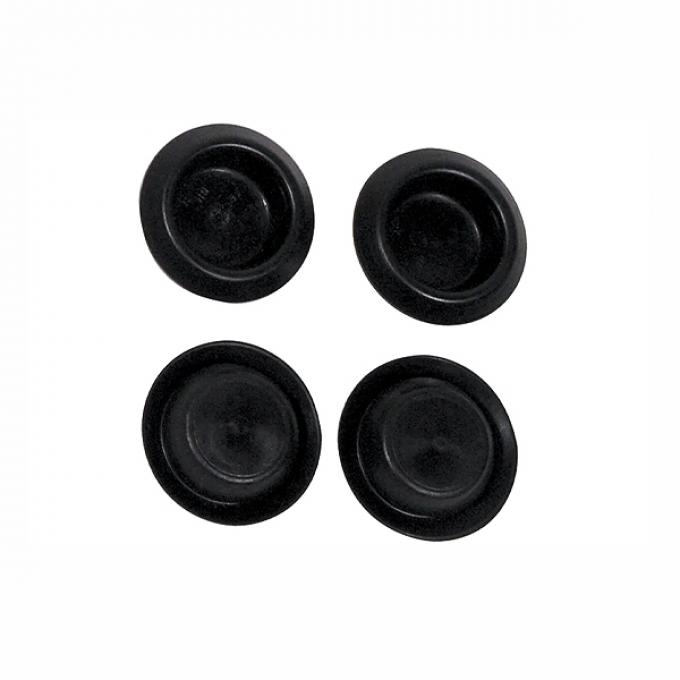 Corvette Headlight Bucket Hole Plug Set, 4 Piece, 1963-1967